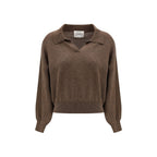 Lisa Yang Brown Cashmere Sweatshirt