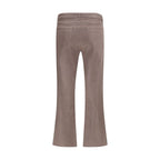 L'Agence Beige Cotton High-Waisted Jean