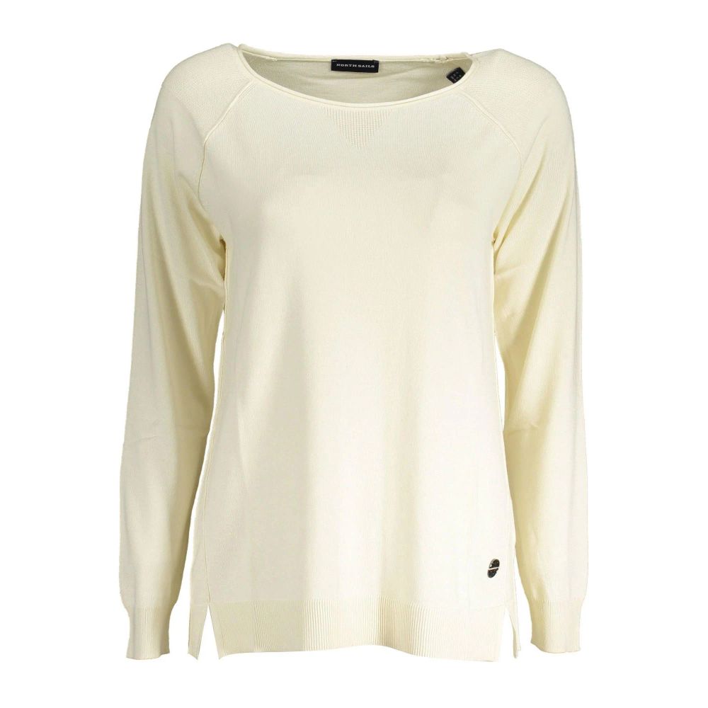 North Sails White Cotton Sweatshirt