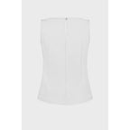 19V69 Italia White Viscose Top