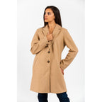 Gas Brown Marabou Coat