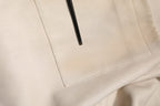 Dolce & Gabbana Beige Leather Button Down Men Casual Shirt