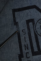 Dolce & Gabbana Blue Cotton Logo Hooded Sweatshirt  Sweater