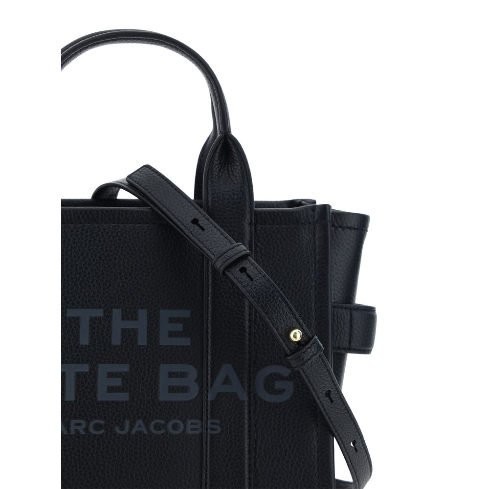Marc Jacobs Black Calf Leather Bos Taurus Handbag