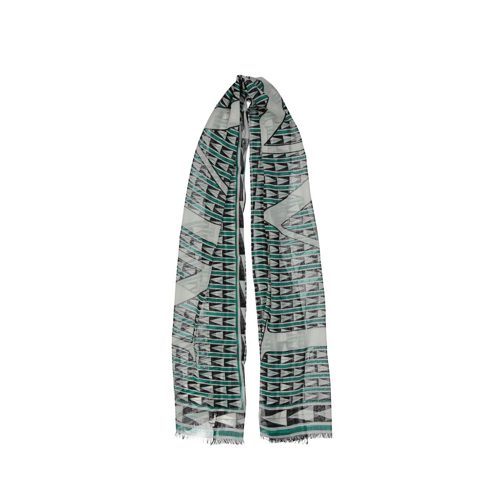 Lanvin Bicolor Wool Scarf