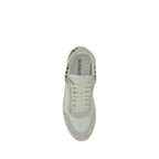 Burberry White Rubber Sneakers