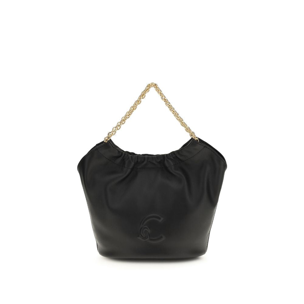 Coccinelle Black Calf Leather Bos Taurus Shoulder Bag