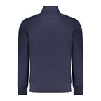 North Sails Blue Cotton Men Sweatshirt