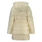 Guess Jeans Beige Poliammide Women's Jacket