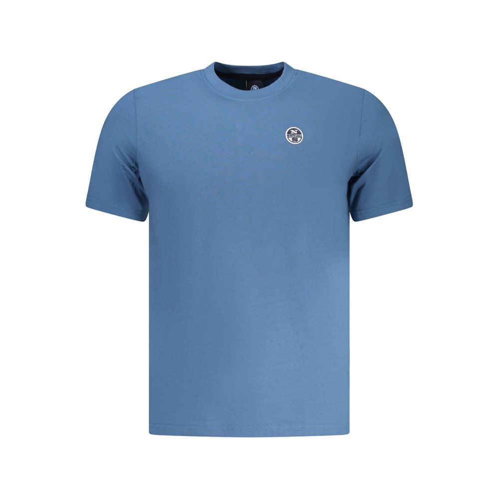 North Sails Blue Cotton Men's T-Shirt