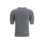 Lisa Yang Gray Cotton Dress Shirt