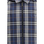 Burberry Blue Polyester Rain Coat