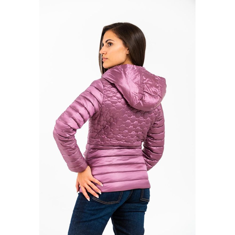 Gas Pink Polyester Parka