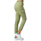 Only Bicolor Cotton Cargo Pants