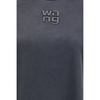 Alexander Wang Black Cotton T-Shirt