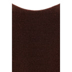 Oséree Brown Metal One-Piece Swimsuit