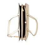 Michael Kors Beige Leather Tote Bag