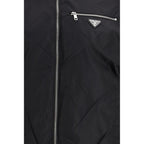 Prada Black Wool Oves Aries Jacket