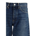 Sunflower Blue Cotton Relaxed Fit Jeans