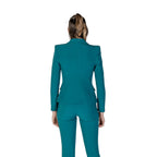Rinascimento Black Polyester Blazer