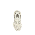 Balenciaga White Polyethylene Athletic Sneakers