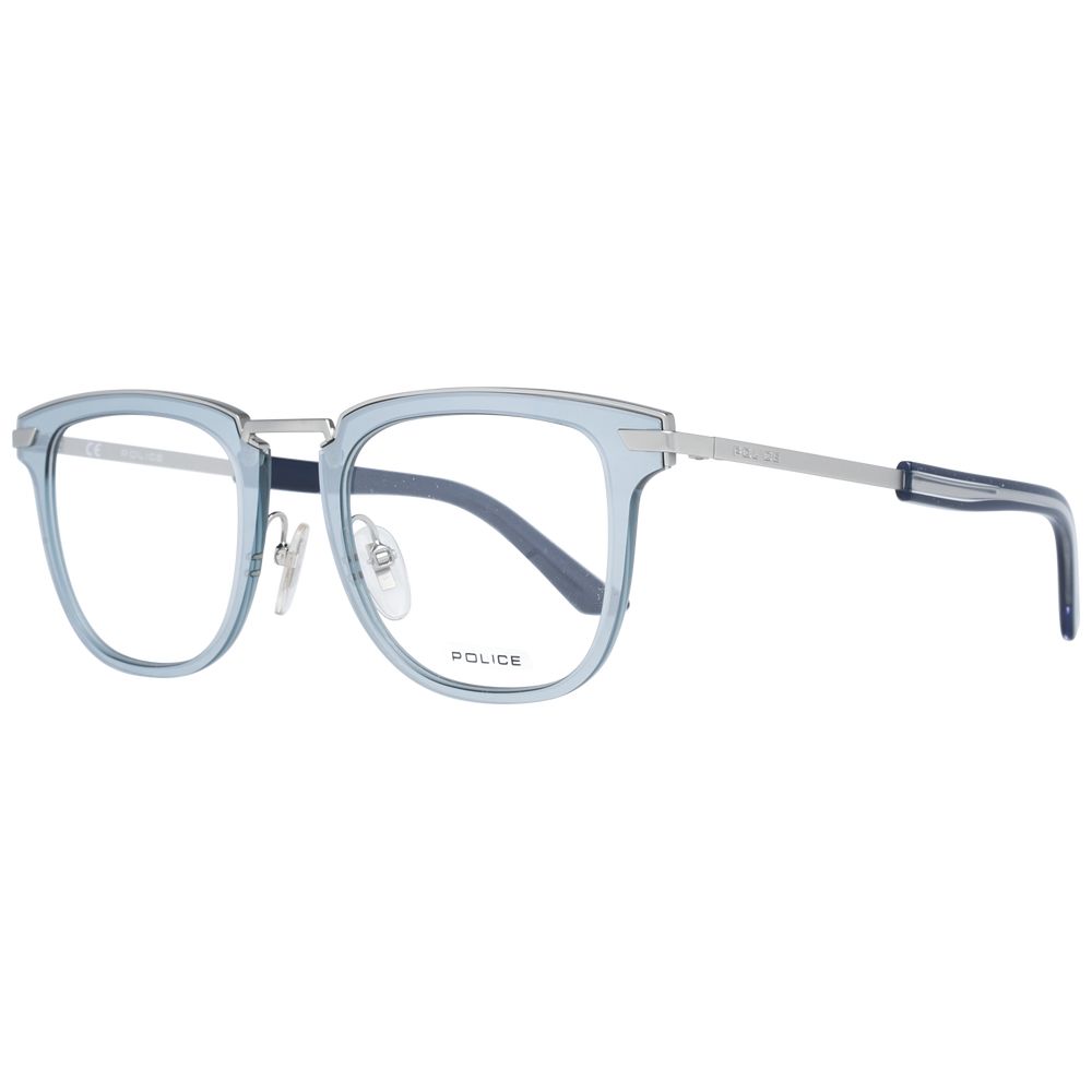 Police Silver Metal & Plastic Glasses (Frames)