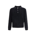 Sunflower Black Cotton Polo Shirt