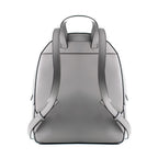 Michael Kors Gray Leather Backpack