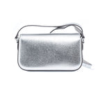 Michael Kors Gray Leather Shoulder Bag