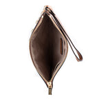 Michael Kors Black Leather Clutch Bag
