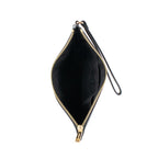 Michael Kors Black Leather Clutch Bag