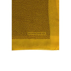 Borbonese Yellow Silk Women Scarf