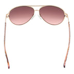 Guess Rose Gold Metal Sunglasses