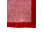 Borbonese Red Silk Women Scarf
