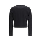 Loulou De Saison Black Cotton Long Sleeve T-Shirt