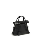Maison Margiela Black Calf Leather Bos Taurus Handbag