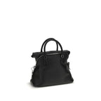 Maison Margiela Black Calf Leather Bos Taurus Handbag