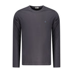 Coveri Moving Blue Cotton Men T-Shirt