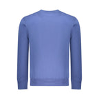 Coveri Moving Blue Cotton Men Sweatshirt