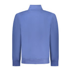 Coveri Moving Blu Cotton Men Sweatshirt