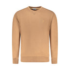Coveri Moving Marrone Cotton Men Sweatshirt