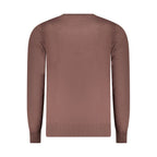 Coveri Moving Marrone Viscosa Mens Sweater