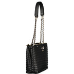 Guess Jeans Nero Poliuretano Women Handbag