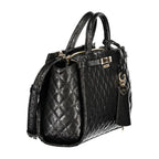 Guess Jeans Black Polyurethane Women's Handbag