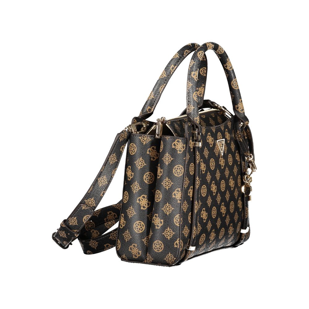 Guess Jeans Marrone Poliuretano Woman Handbag