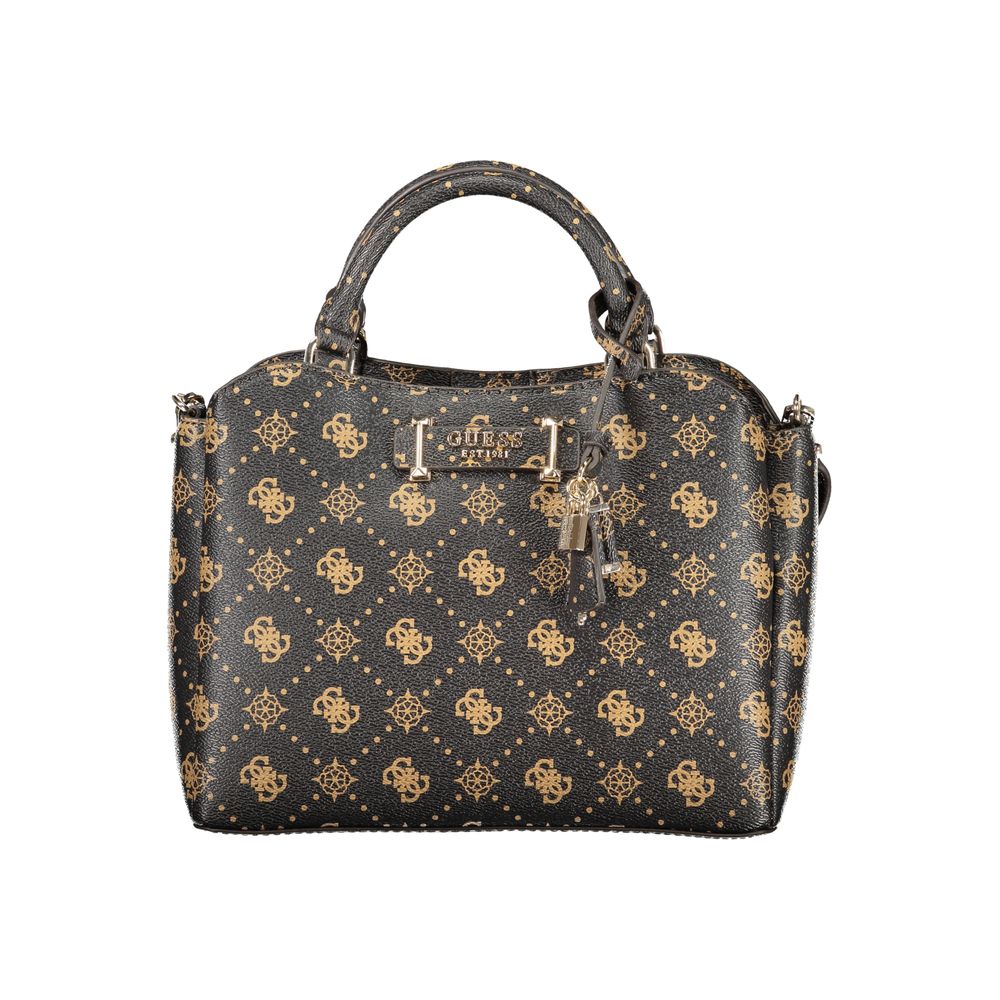 Guess Jeans Marrone Poliuretano Woman Handbag