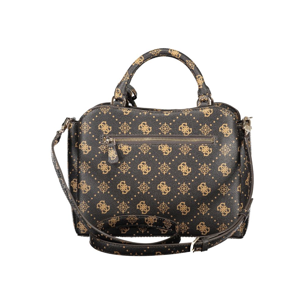 Guess Jeans Marrone Poliuretano Woman Handbag