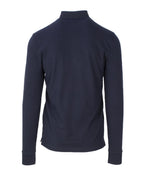 Armani Exchange Blue Cotton Polo Shirt