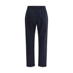 Brunello Cucinelli Blue Cotton Athletic Pants