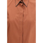 Brunello Cucinelli Multicolor Cotton Shirt